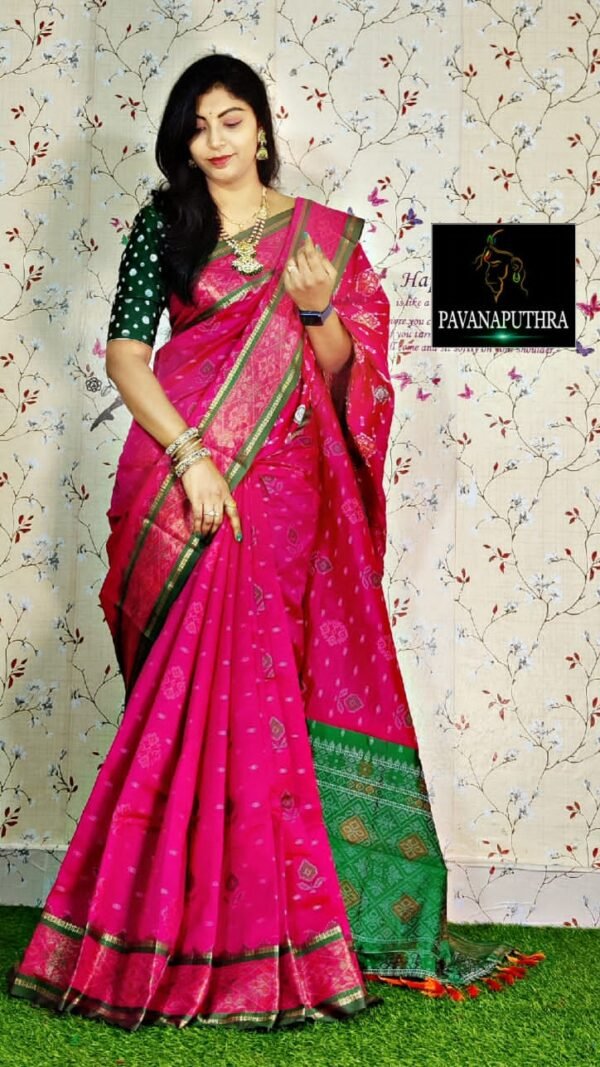Banarasi Semi Georgette Soft Silk Saree