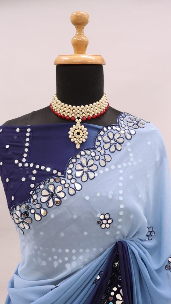 Chiffon Designer Sarees