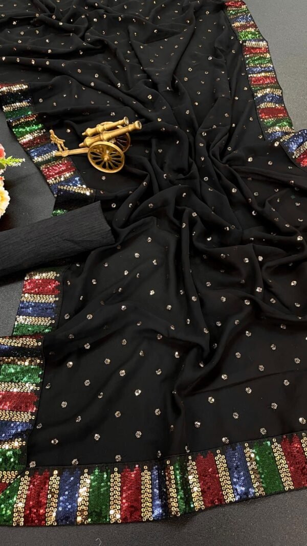 Georgette Designer Sarees