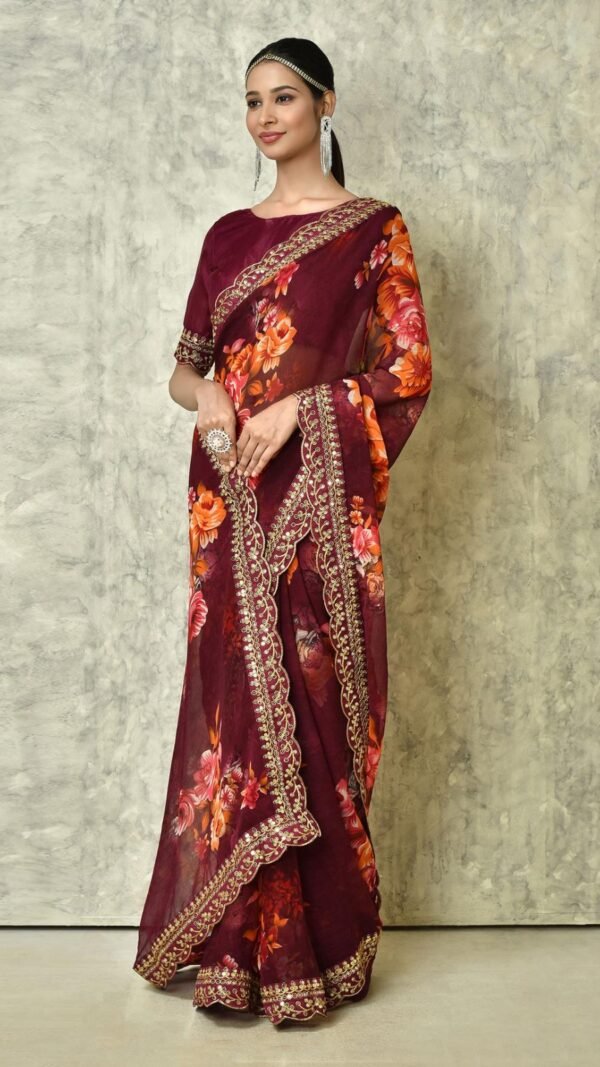 Myntra Designer Sarees