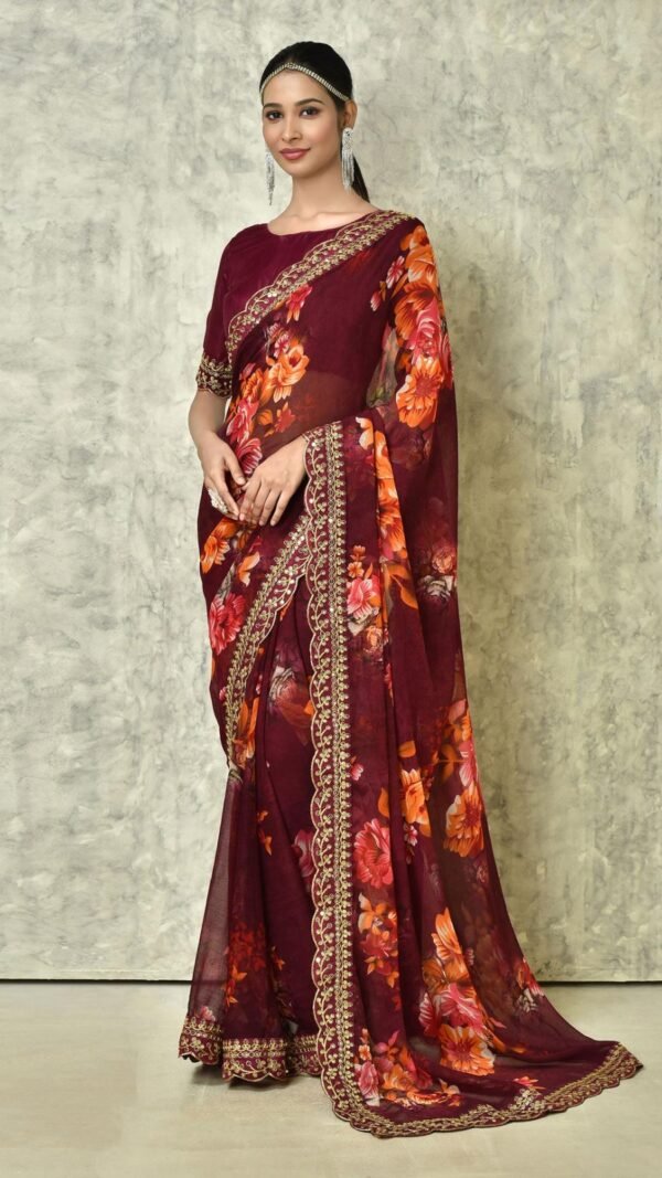 Myntra Designer Sarees