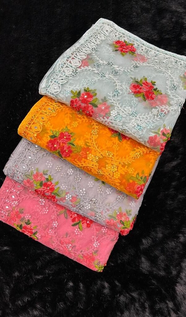 Organza Designer Sarees