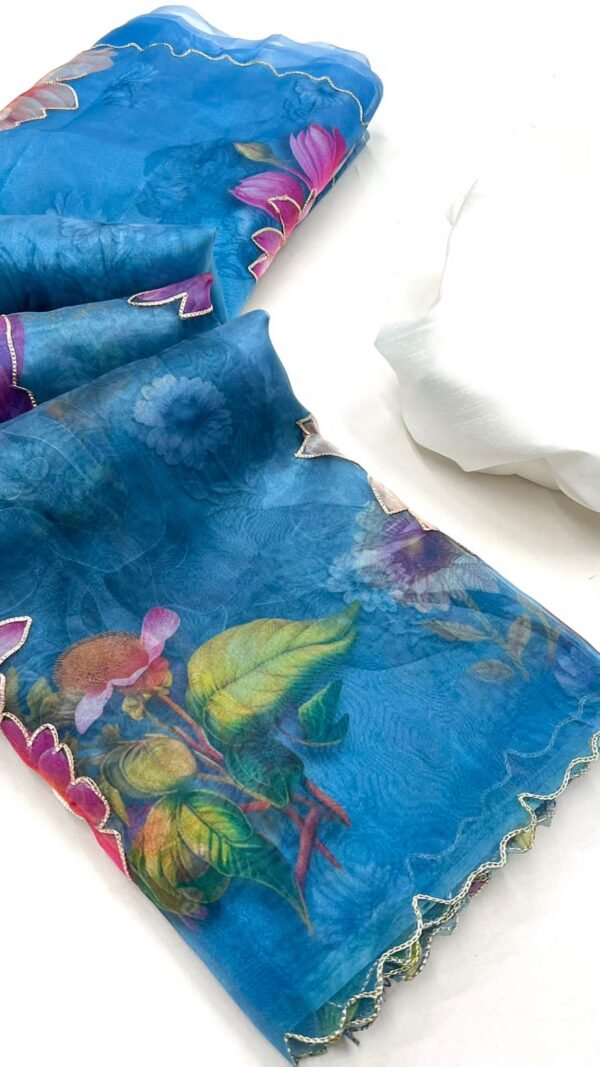 Organza Saree Dress Design