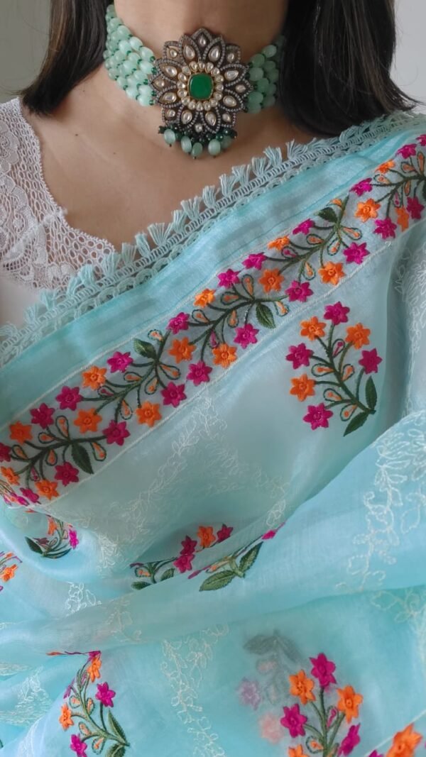 Organza Saree Image