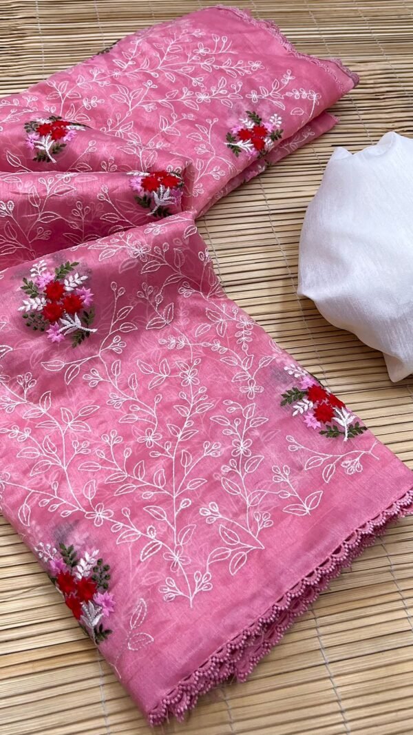 Organza Saree Party Wear