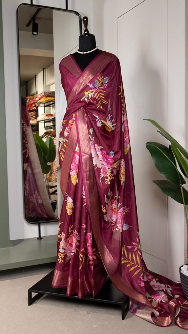 Printed Designer Sarees