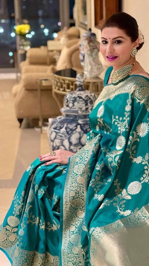 Pure Banarasi Soft Silk Sarees