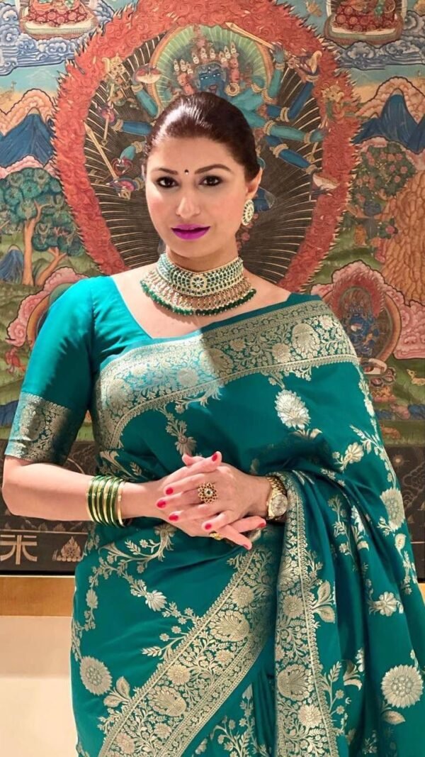 Pure Banarasi Soft Silk Sarees