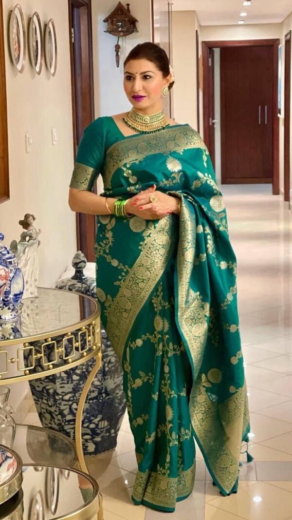 Pure Banarasi Soft Silk Sarees