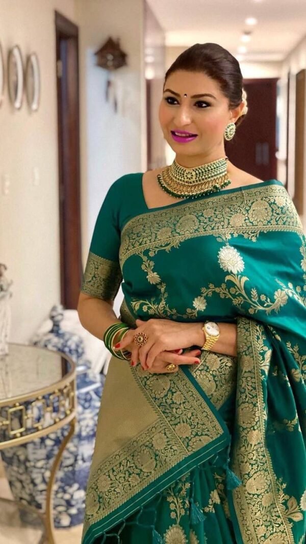 Pure Banarasi Soft Silk Sarees