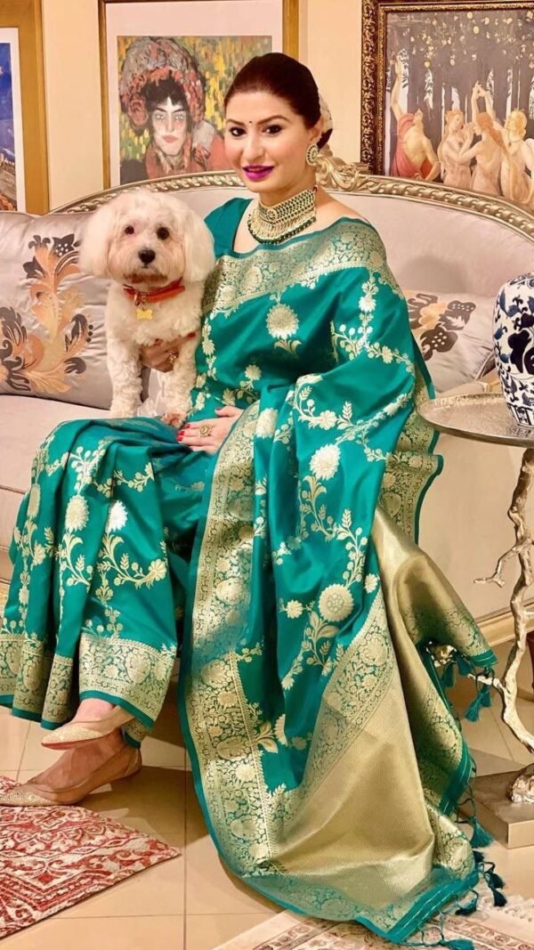 Pure Banarasi Soft Silk Sarees