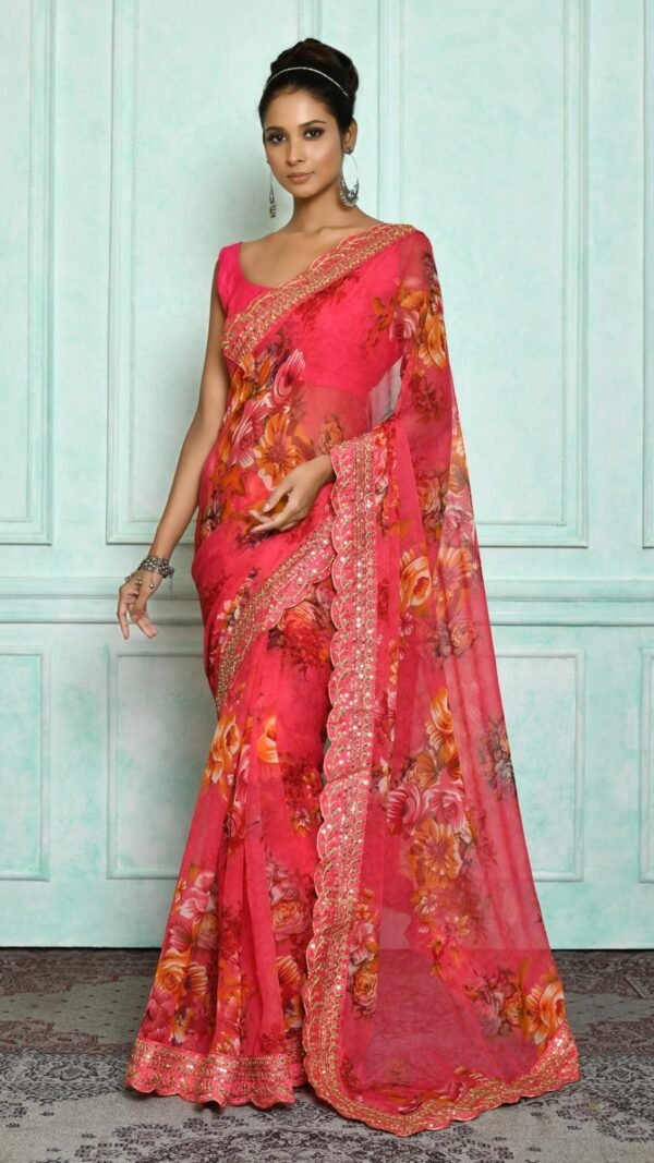 Soft Silk Designer Sarees