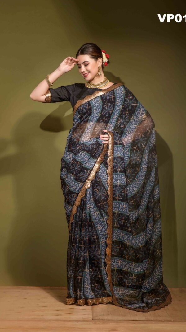 Designer Sarees Online Shopping With Price Georgette Chiffon Sarees