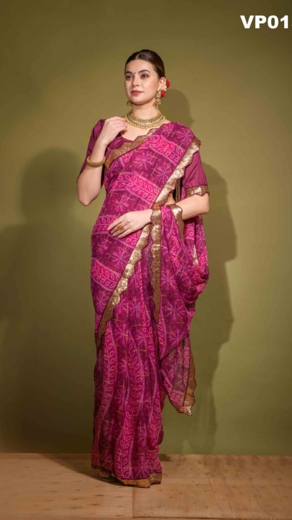 Designer SareesIn Chennai Georgette Chiffon Saree