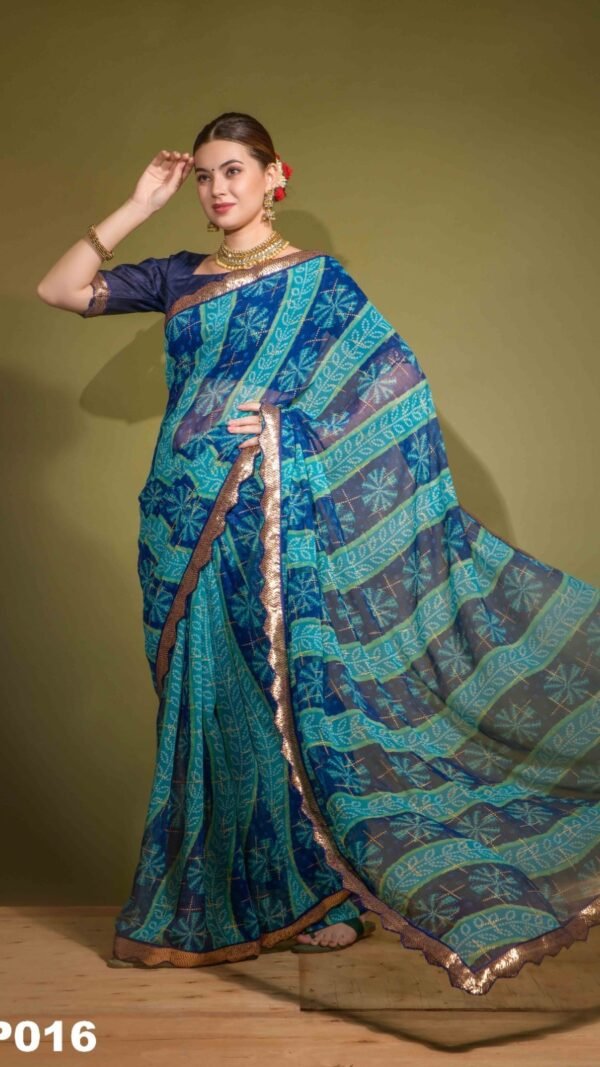 Designer SareesWith Price Georgette Chiffon Saree