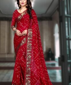 Pure Georgette Designer Sarees