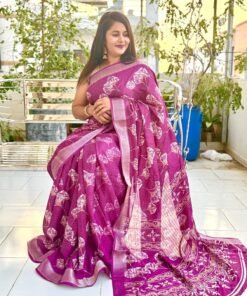 Satin Silk Designer Sarees