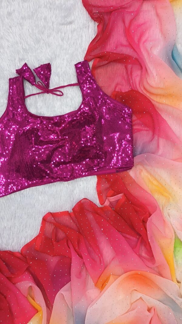 Soft Georgette Designer Sarees Photos