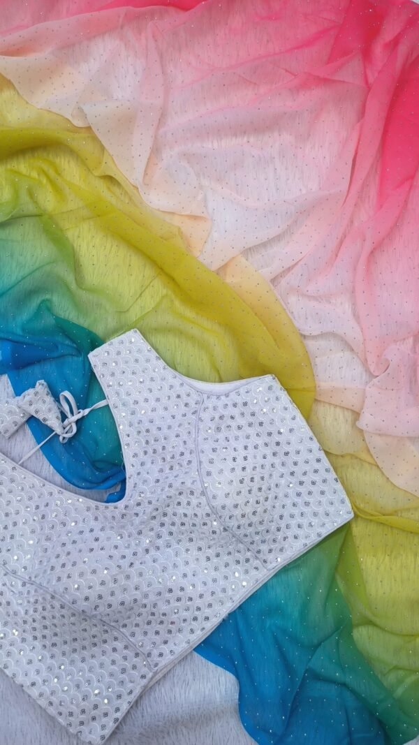 Soft Georgette Designer SareesFor Wedding Party