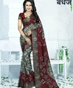 Best Designer SareesFor Wedding New Bandhani Saree