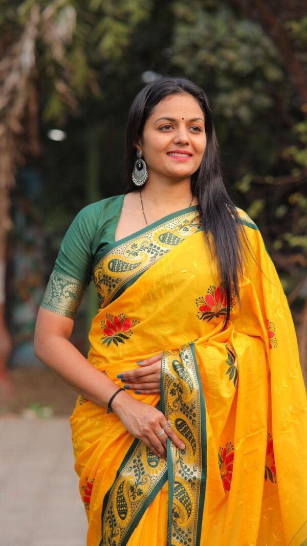 Best Online Designer Sarees Pure Mercerised Cotton Silk Saree