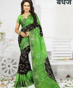 Designer Sarees Catalogue New Bandhani Saree