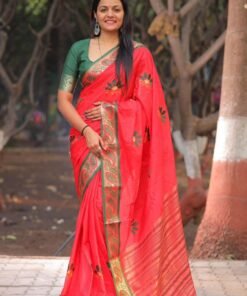 Designer Sarees Online In Hyderabad Pure Mercerised Cotton Silk Sarees