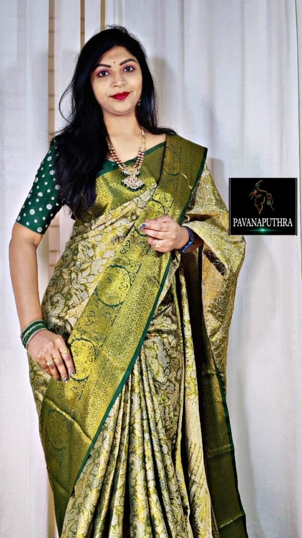 Designer Sarees Rate Pure Kanjivaram Silk Saree