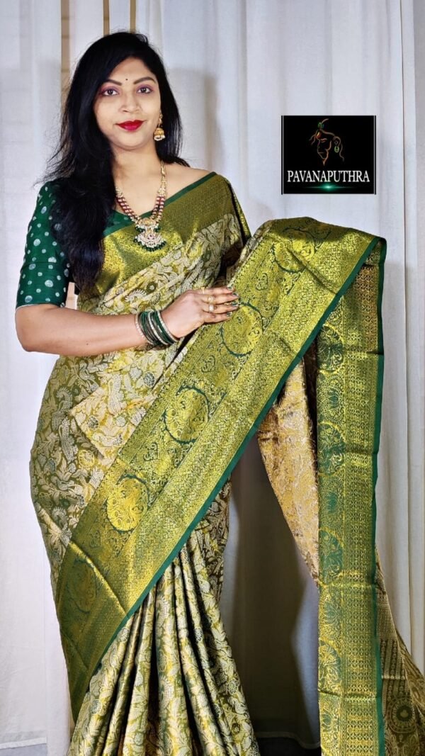 Designer Sarees Rate Pure Kanjivaram Silk Saree