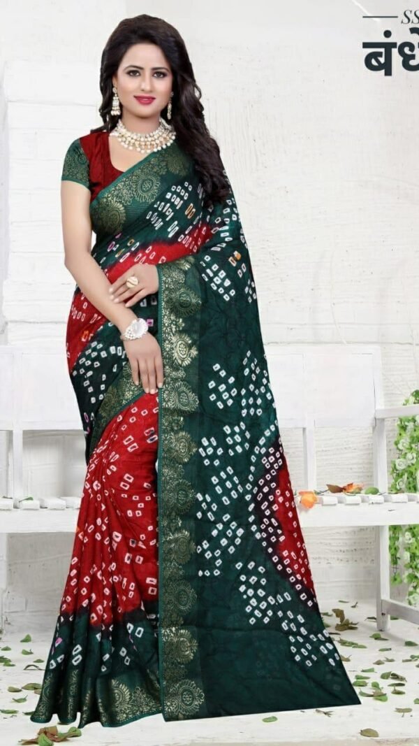 Designer Sarees Shop In Chennai New Bandhani Saree