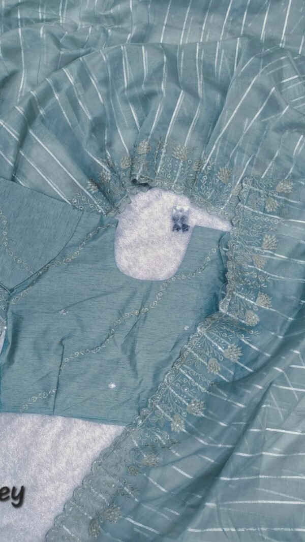 Designer Sarees Shop In Mumbai Pure soft organza saree