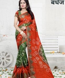 Designer Sarees Surat New Bandhani Saree