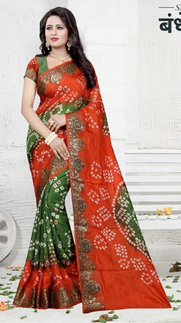 Designer Sarees Surat New Bandhani Saree