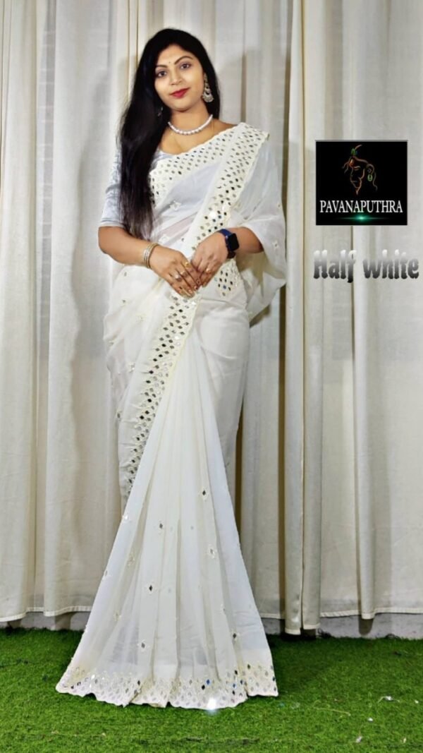 Designer SareesIn Jaipur Havy Fox Georgette Saree