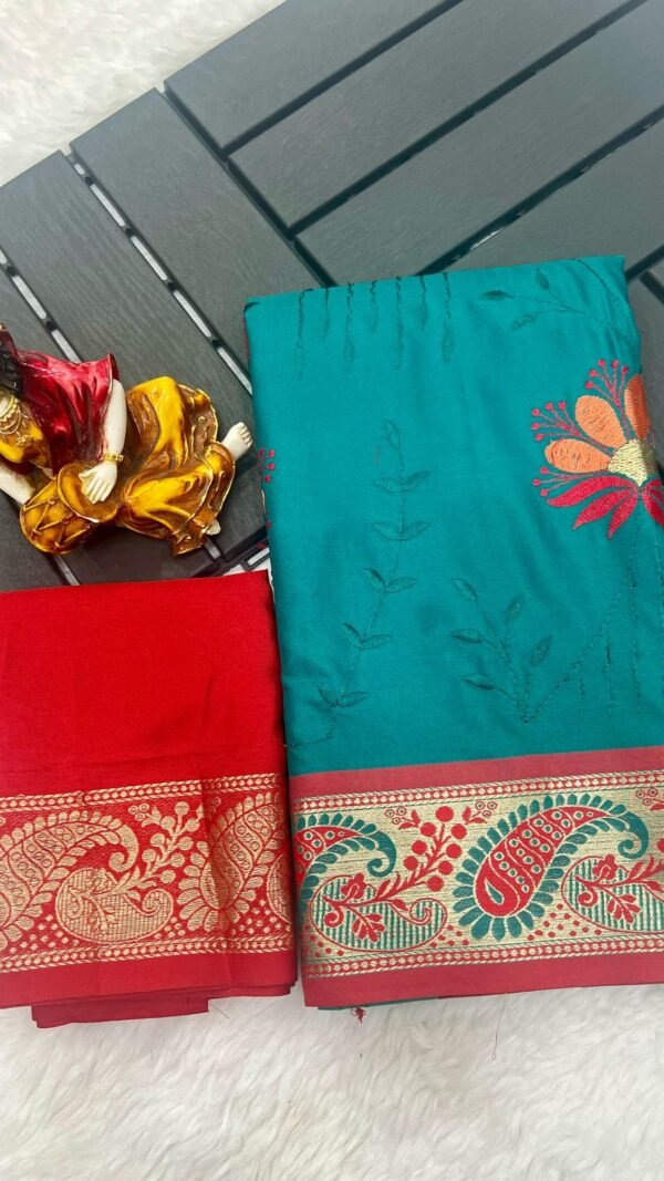 Kanchipuram Silk Designer Sarees Pure Mercerised Cotton Silk Sarees