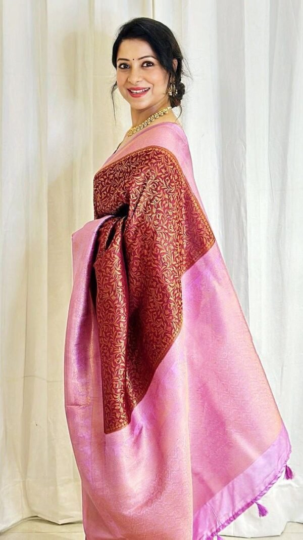 Latest Designer Sarees 2024 Soft Lichi Silk Saree