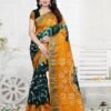 Party Wear Designer Sarees Online New Bandhani Saree