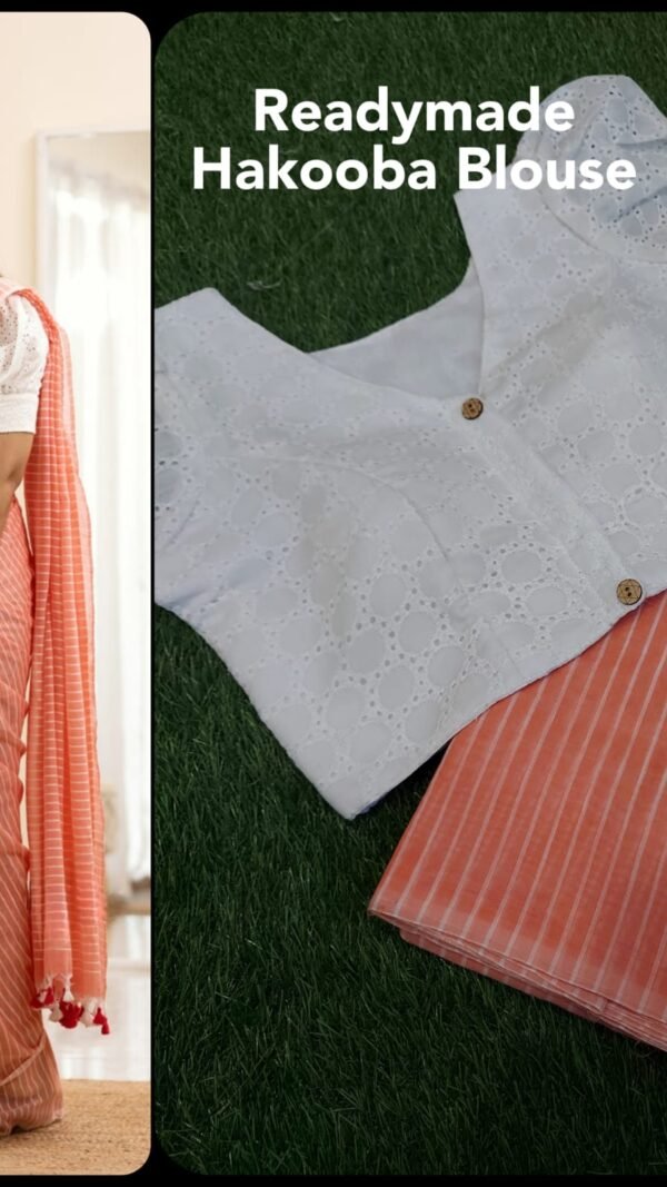 Reception Designer SareesFor Bride Soft Khadi Cotton Saree