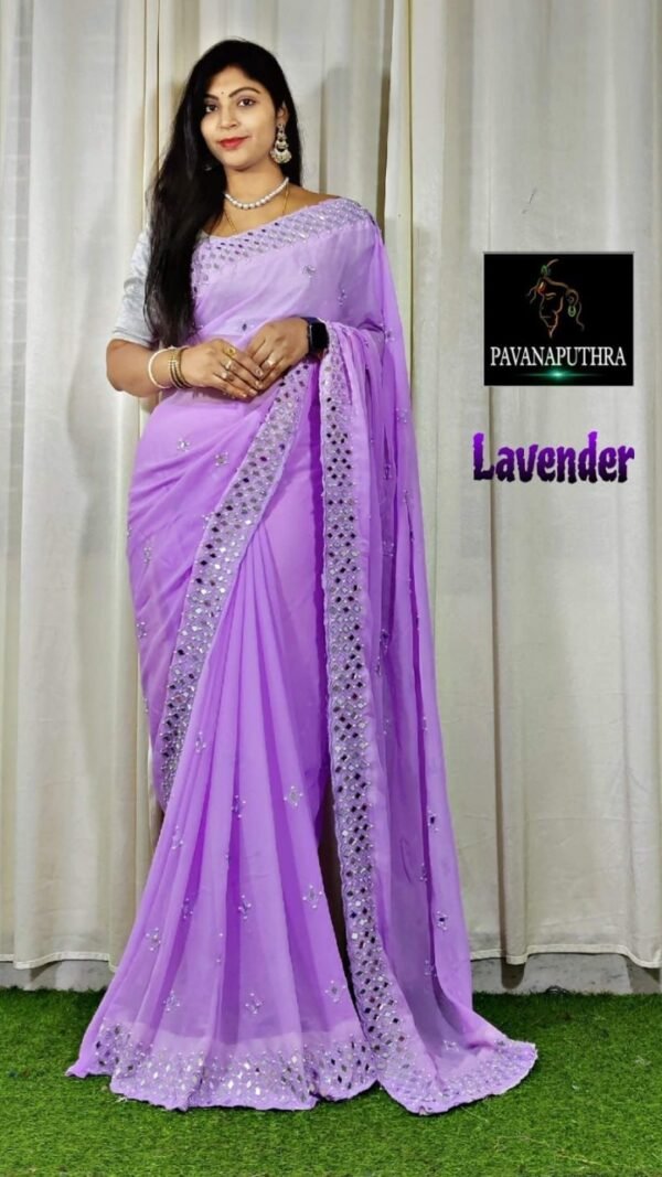 Shilpa Shetty Designer Sarees Havy Fox Georgette Saree