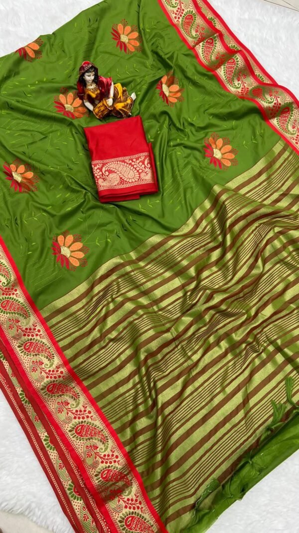 Snapdeal Designer SareesWith Price Pure Mercerised Cotton Silk Saree