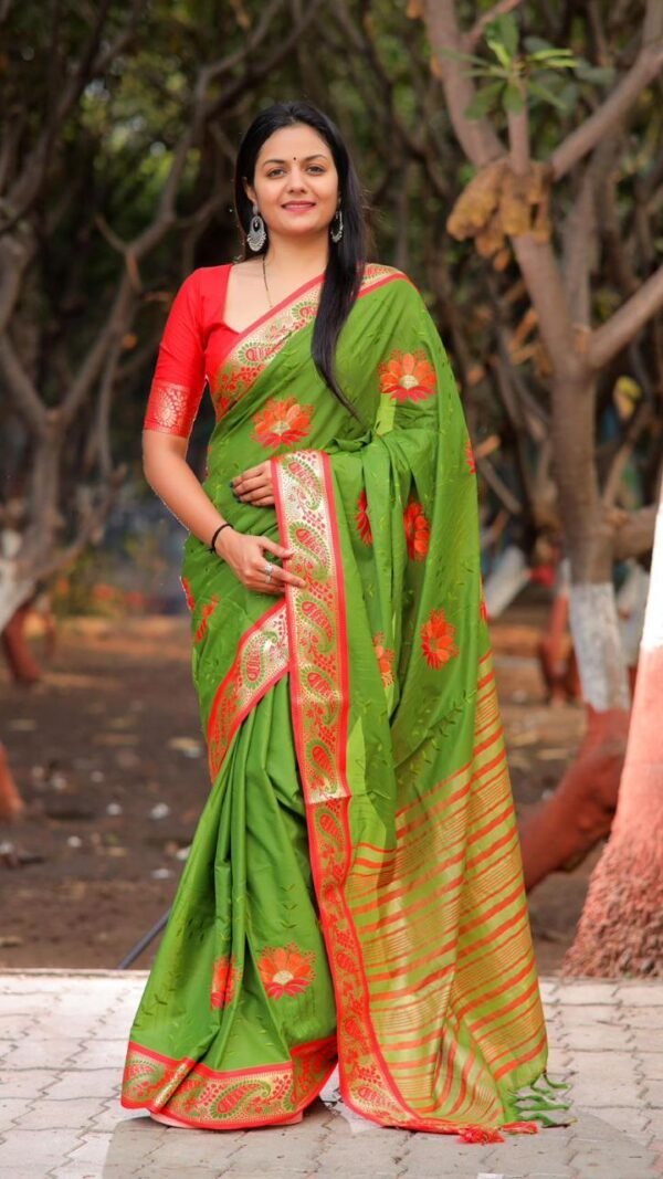 Snapdeal Designer SareesWith Price Pure Mercerised Cotton Silk Saree